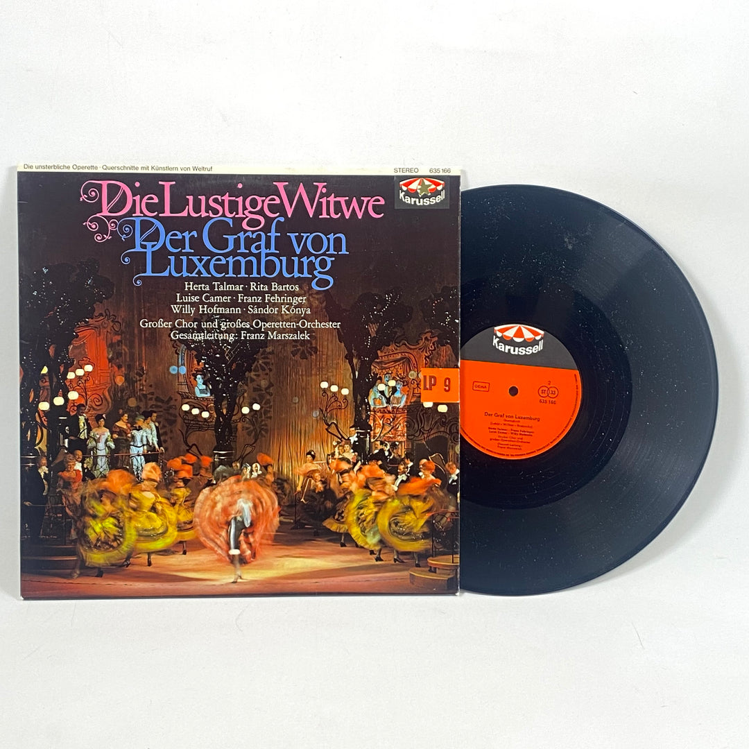 Dubbel LP Retro Operetter Karussell Vinyl