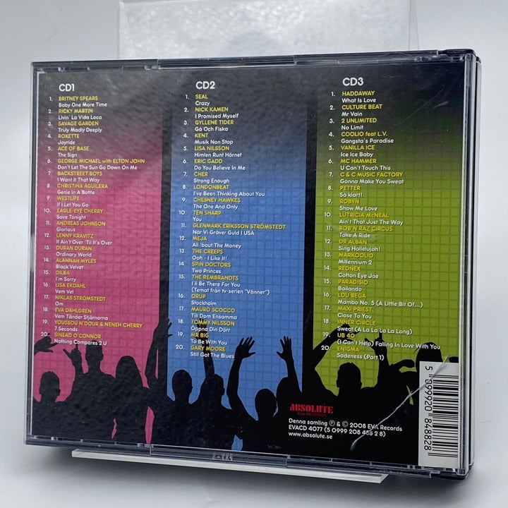 Absolut 90 - talets Största Hits 3CD Set - Homy Secondhand Online