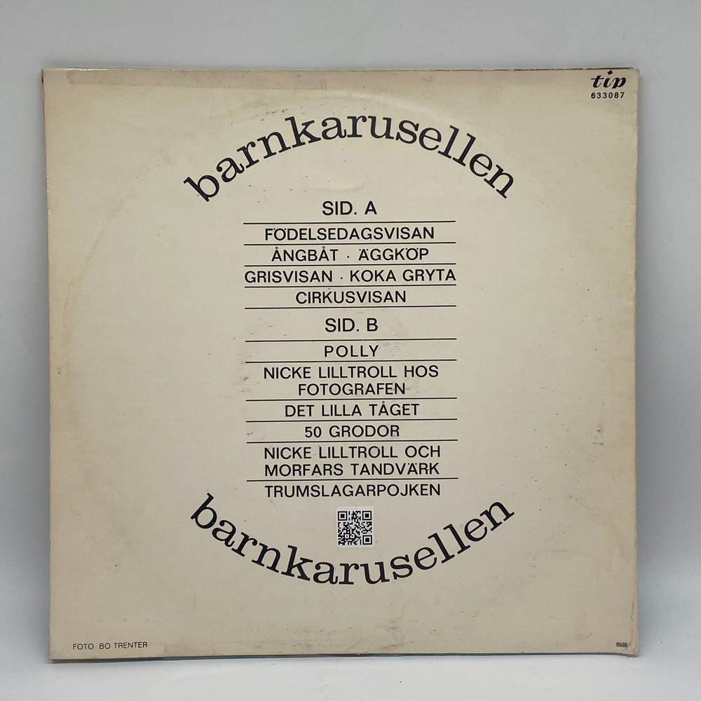 Barnkarusellen Vinylskiva för Barn – Nostalgisk Musik - Homy Secondhand Online