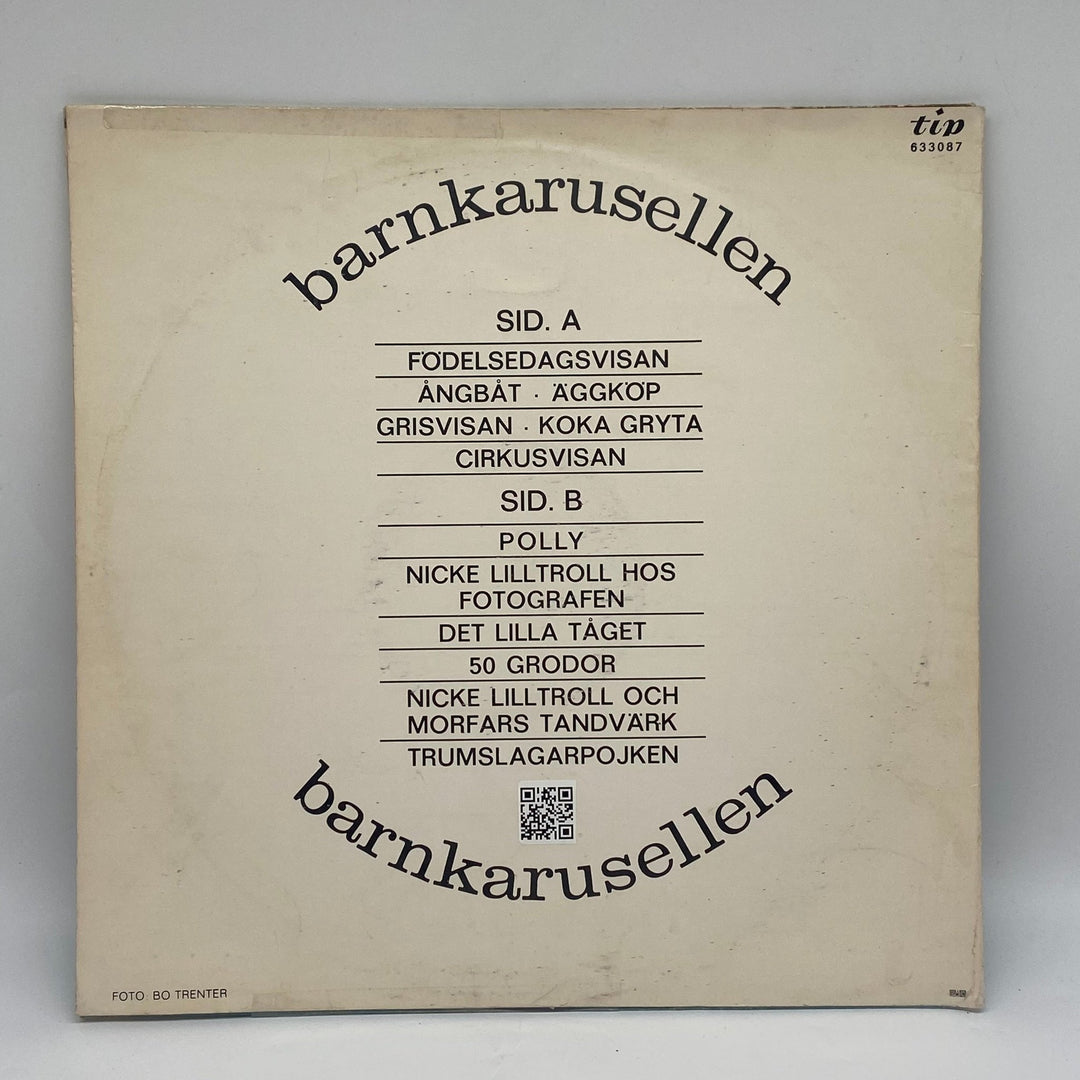 Barnkarusellen Vinylskiva för Barn – Nostalgisk Musik - Homy Secondhand Online