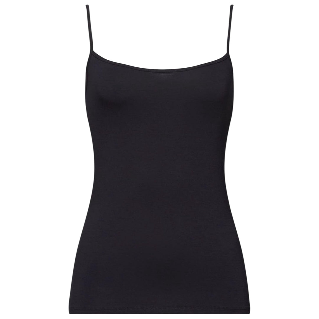 Esprit Svart linne i stretchmaterial, klassisk design