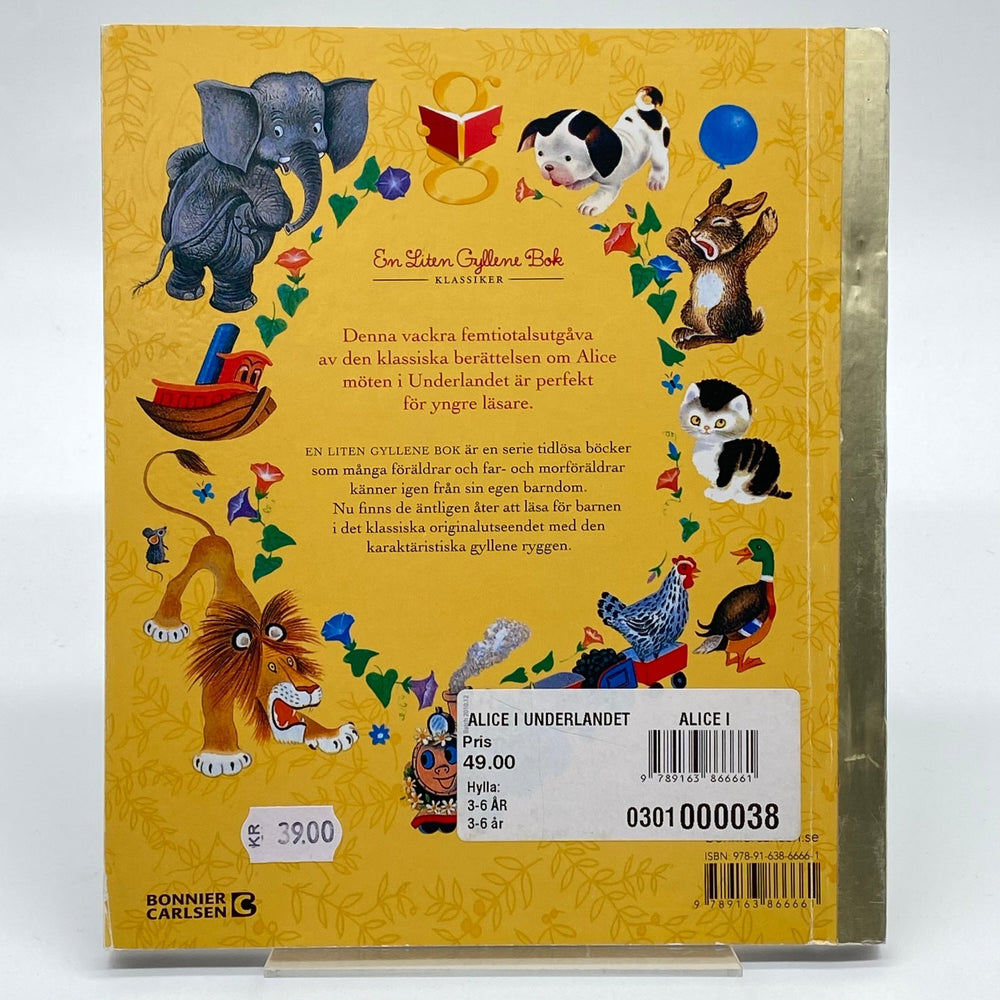 Klassisk bok Alice i Underlandet Disney - Homy Secondhand Online