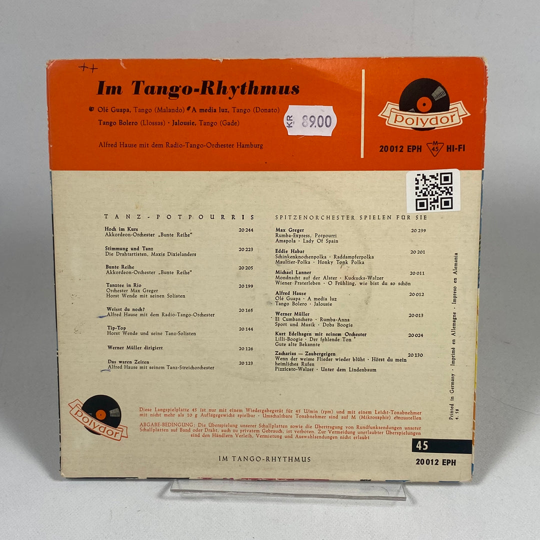 Polydor Retro Vinylskiva med Tango Samling