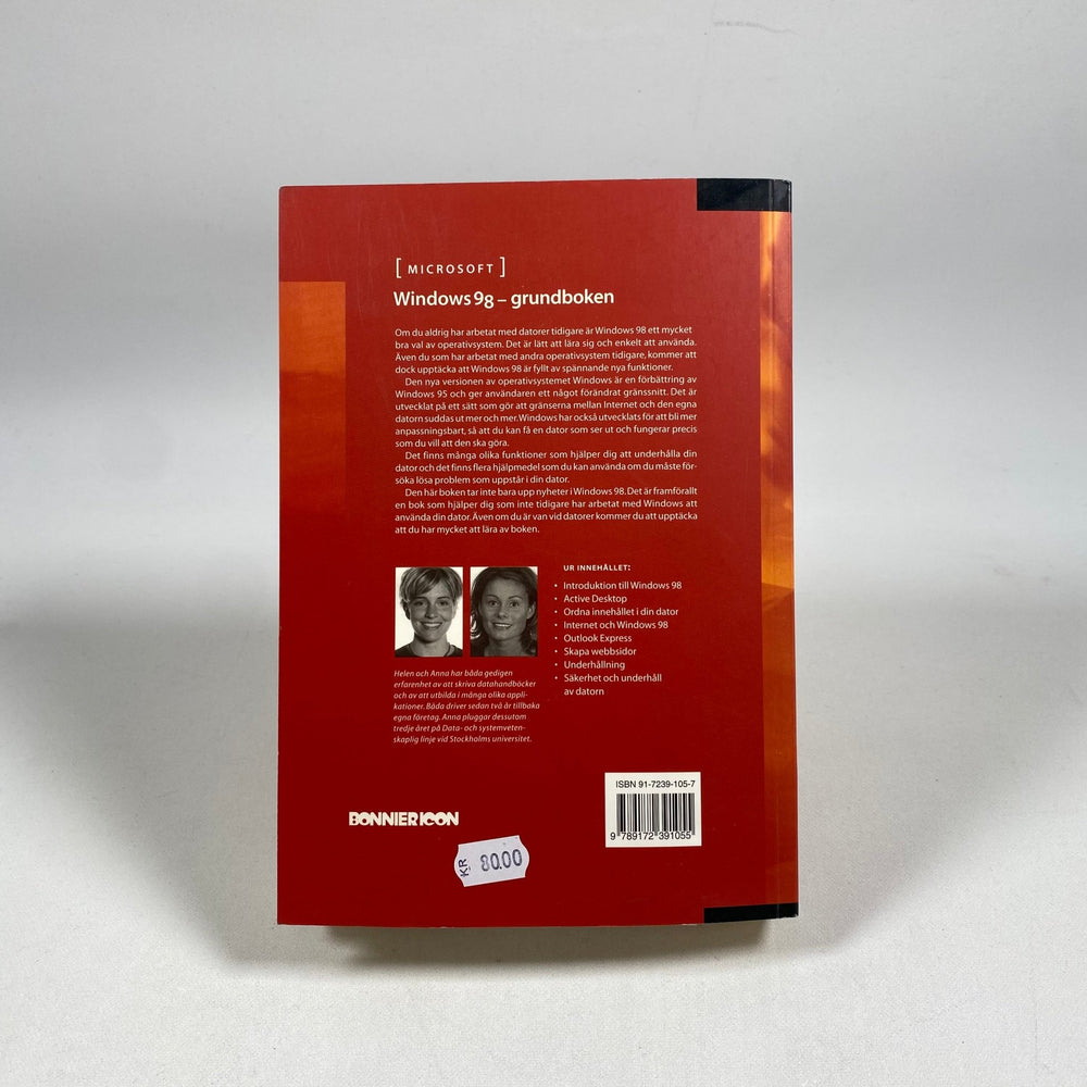 Bonniers DataPaket Windows 98 Grundboken - Homy Secondhand Online