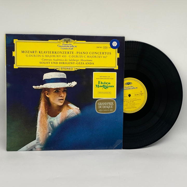 Mozart Pianokonserter Vinyl med Geza Anda - Homy Secondhand Online