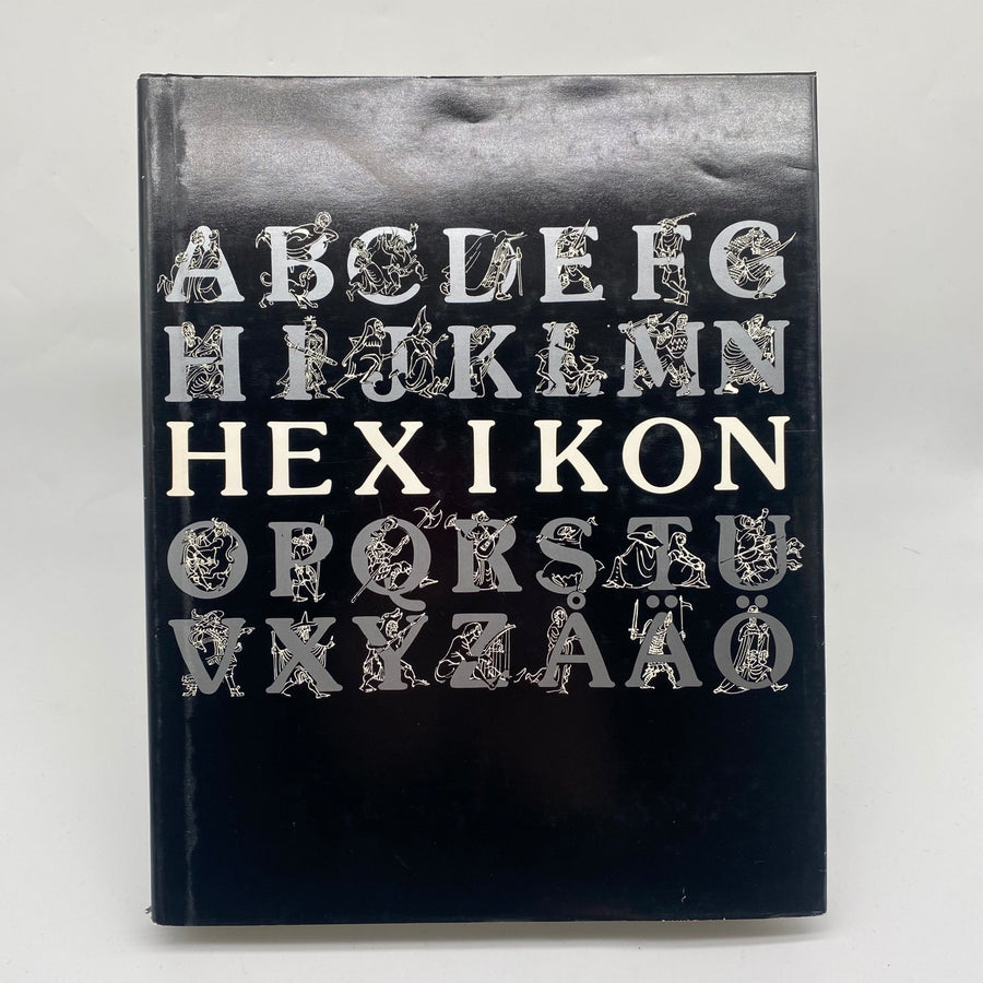 Mystisk "Hexikon" Bok med Symboler och Tecken - Homy Secondhand Online