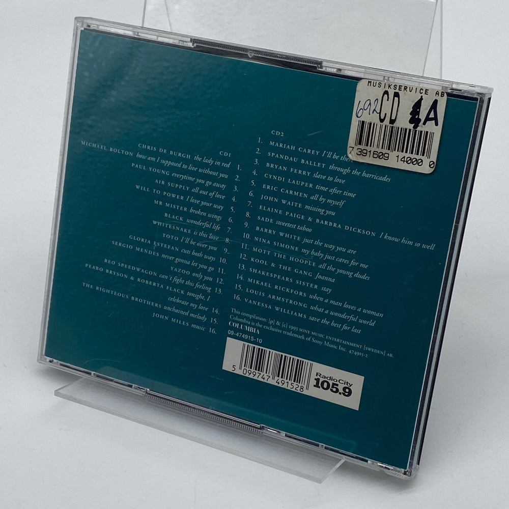 Radio City Love Songs 2 CD - Romantiska Hits - Homy Secondhand Online