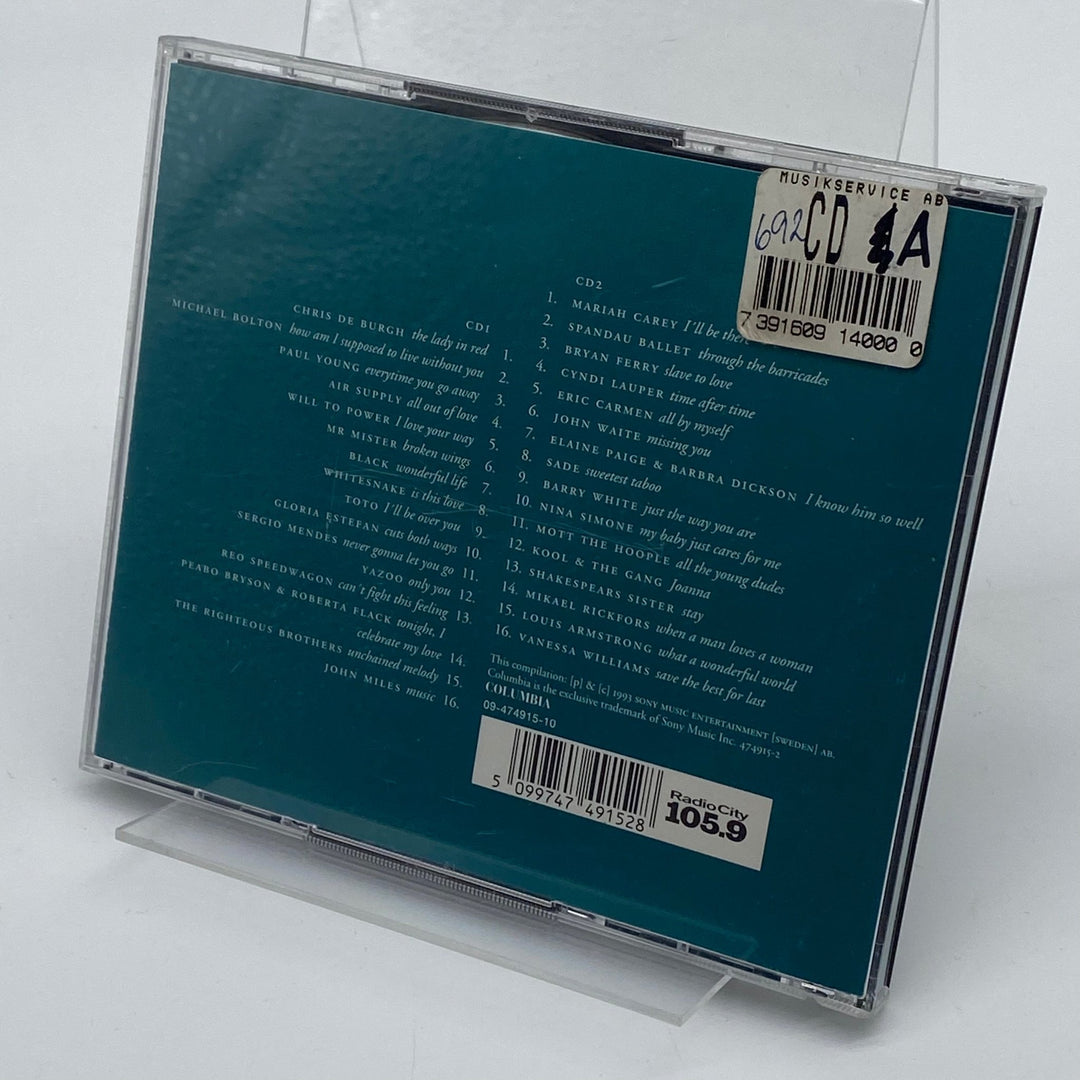 Radio City Love Songs 2 CD - Romantiska Hits - Homy Secondhand Online