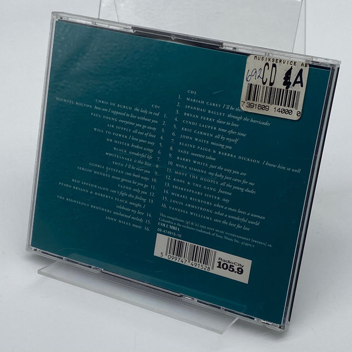 Radio City Love Songs 2 CD - Romantiska Hits - Homy Secondhand Online