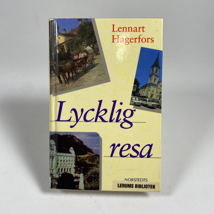 Lennart Hagerfors "Lycklig resa" - Inspirerande Reseskildring - Homy Secondhand Online