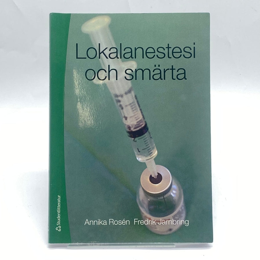 Grön bok om lokalbedövning och smärta - Homy Secondhand Online