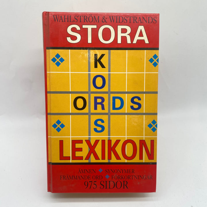 Wahlström & Widstrands Stora Korsordslexikon Bok