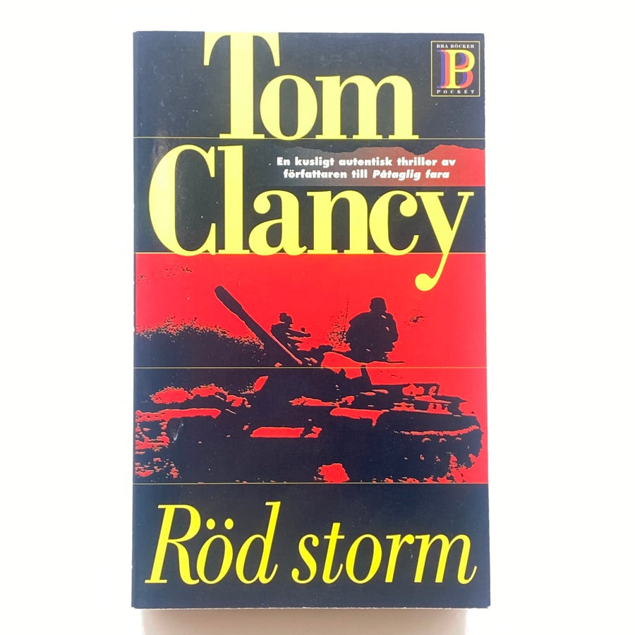 Tom Clancy Röd Storm vintage pocketbok - Homy Secondhand Online