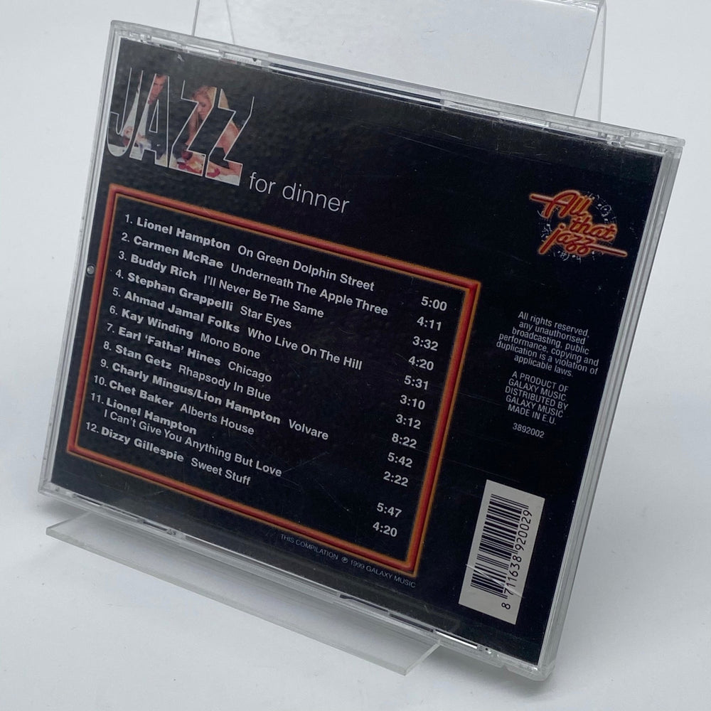 Jazz för middagen – Stämningsfull Musik CD - Homy Secondhand Online