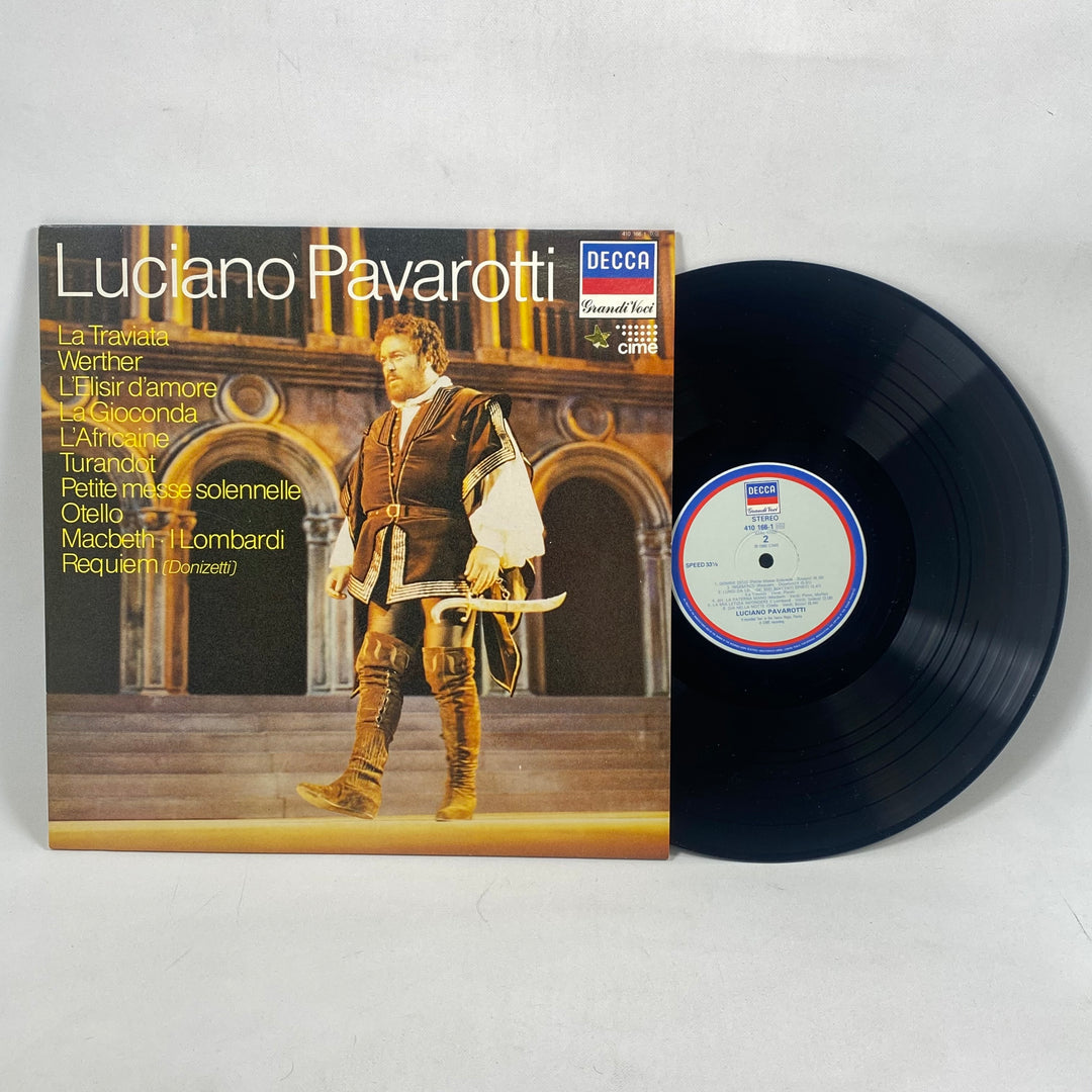 Luciano Pavarotti Klassisk Vinyl Retro Edition