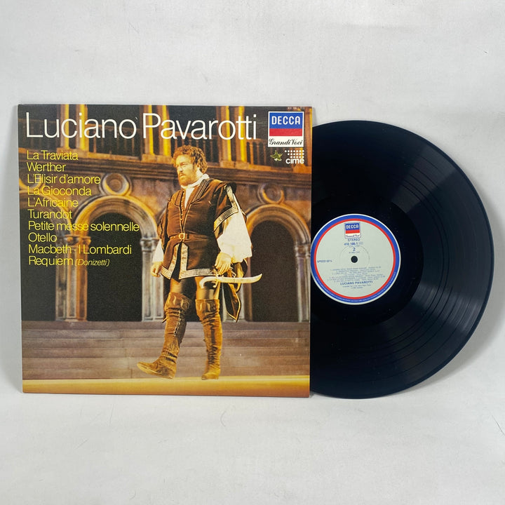 Luciano Pavarotti Klassisk Vinyl Retro Edition