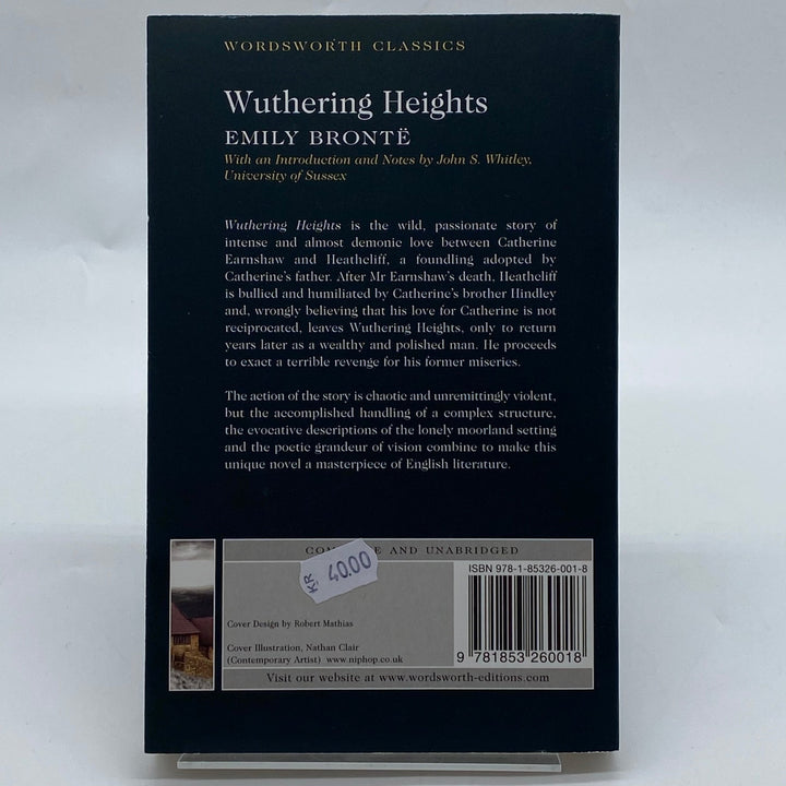 Klassisk Wuthering Heights av Emily Brontë - Homy Secondhand Online