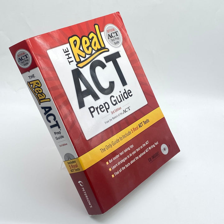 The Real ACT Prep Guide 3:e upplagan röd - Homy Secondhand Online
