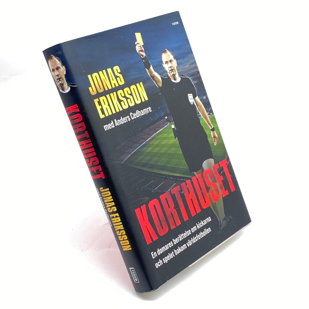 Korthuset av Jonas Eriksson fotbollsdomarebiografi - Homy Secondhand Online
