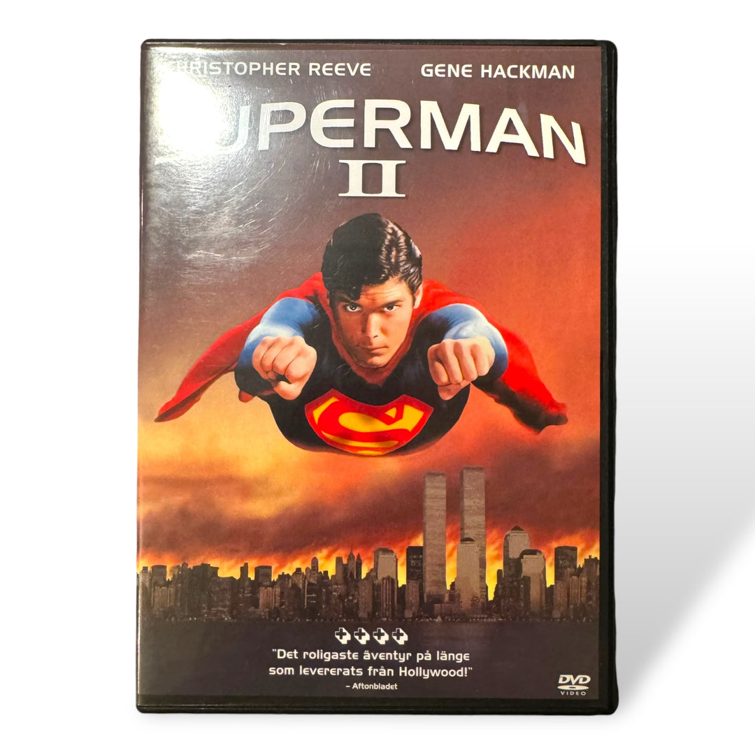 Superman II DVD Äventyr Film Klassiker