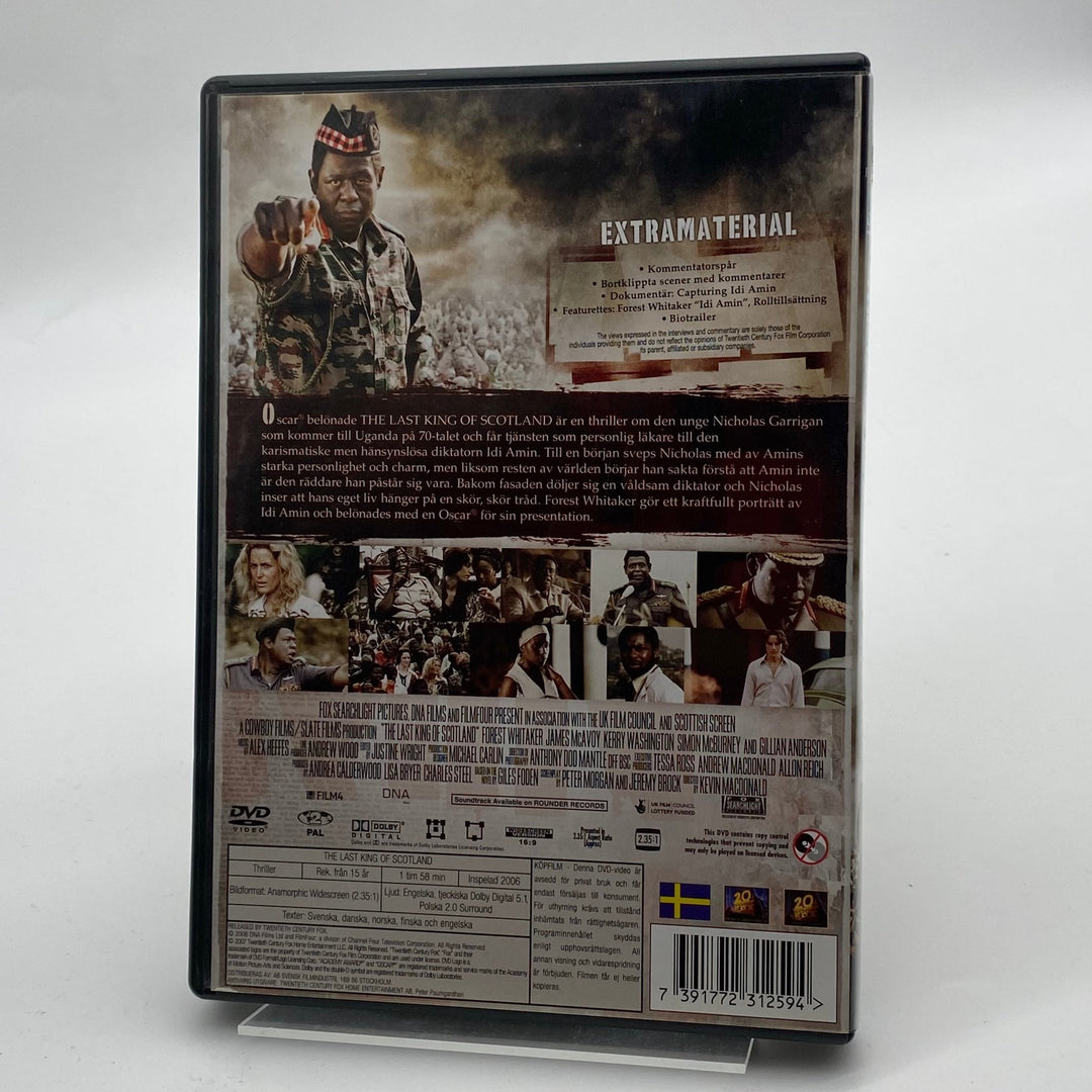 DVD The Last King of Scotland Oscarvinnande Film - Homy Secondhand Online