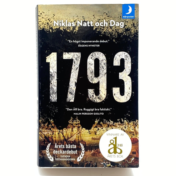 1793 av Niklas Natt och Dag, Årets Bok 2018 - Homy Secondhand Online