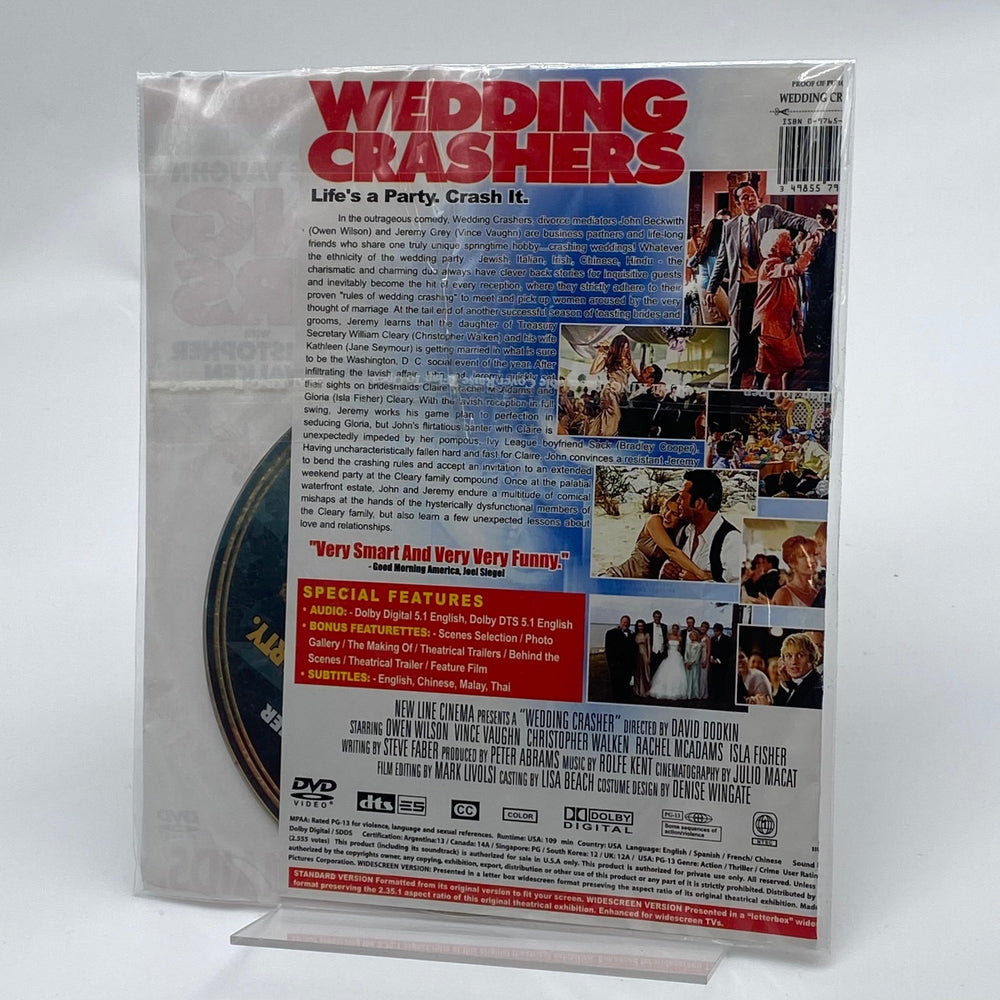 Wedding Crashers DVD filmklassiker - Homy Secondhand Online