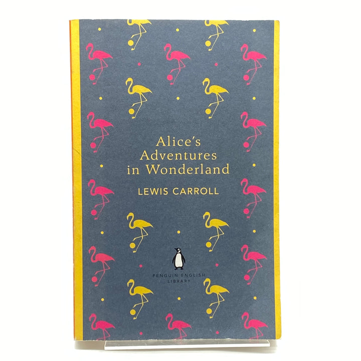 Alice i Underlandet med flamingomotiv Lewis Carroll