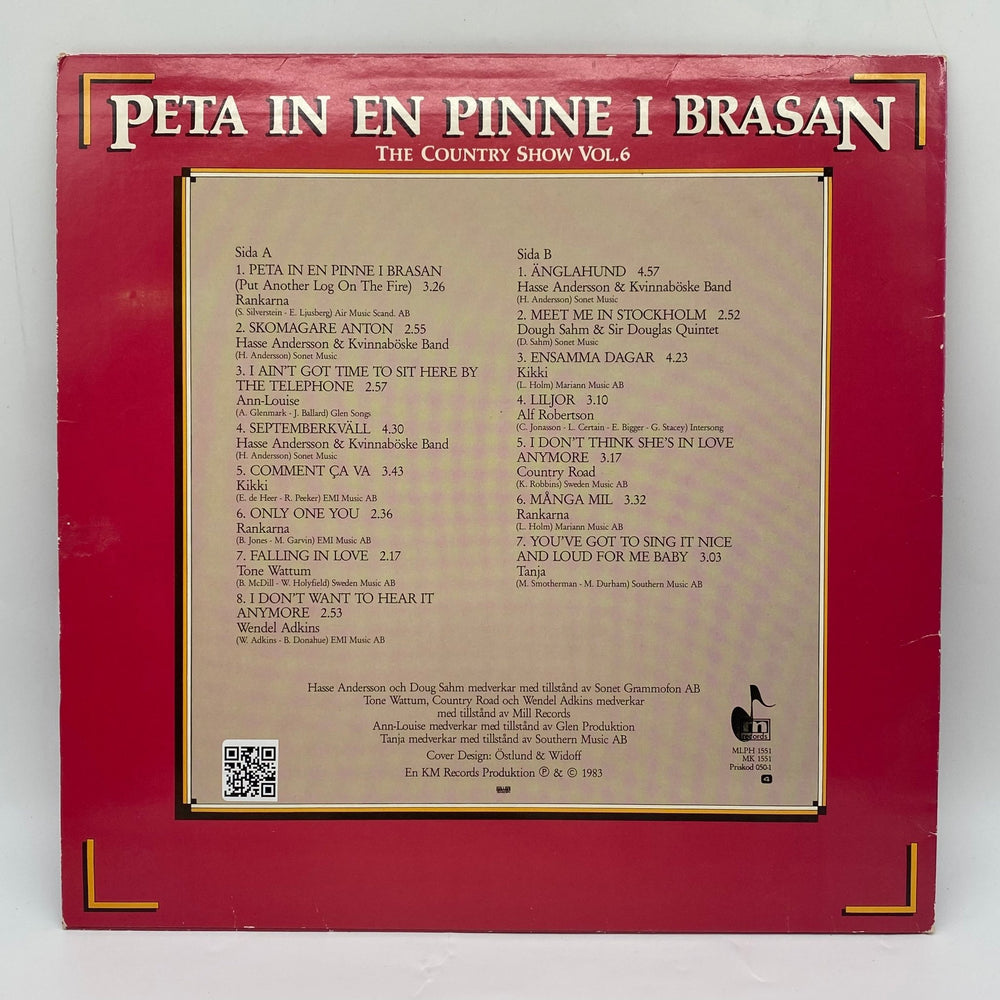Country Show Vol. 6 - Klassiker från 1980 - talet på Vinyl - Homy Secondhand Online