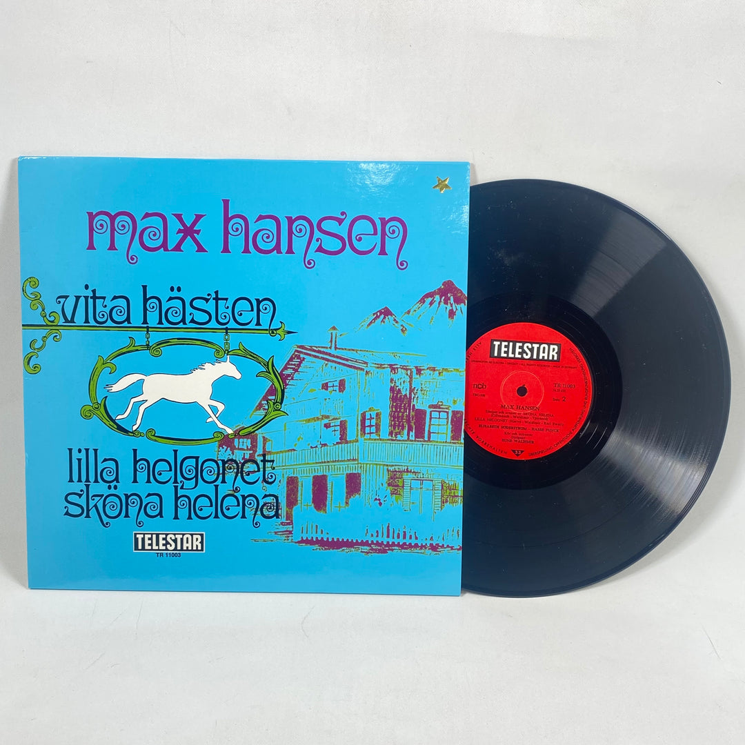 Max Hansen Retro Vinylskiva i Gott Skick