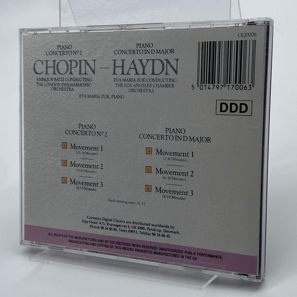 Chopin och Haydn Piano Konserter CD - Homy Secondhand Online