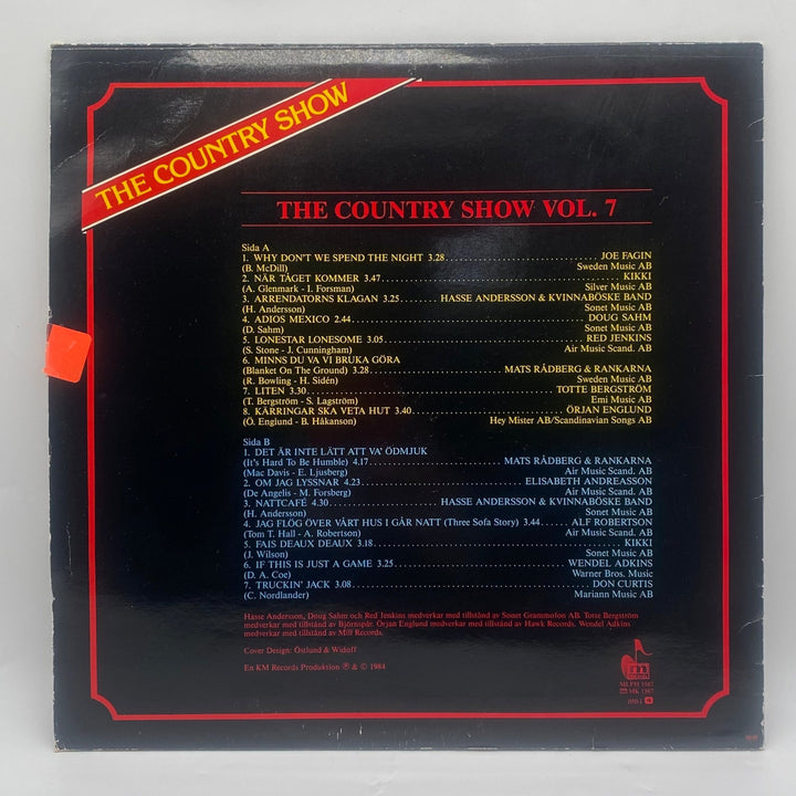 Country Show Vol.7 Vinylskiva Retro - Homy Secondhand Online