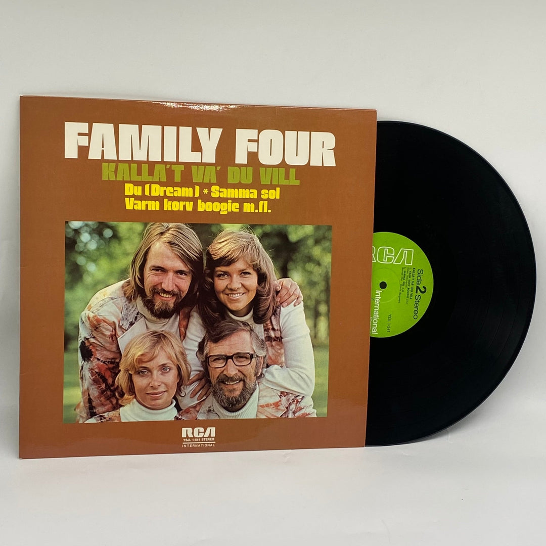 Family Four - Kallat Va Du Vill Vinylskiva - Homy Secondhand Online