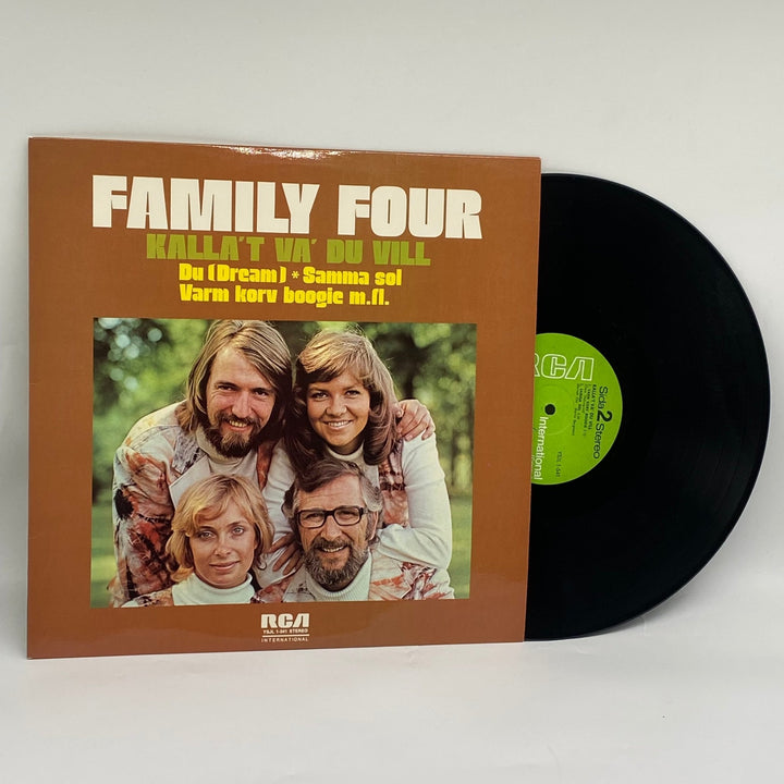Family Four - Kallat Va Du Vill Vinylskiva - Homy Secondhand Online