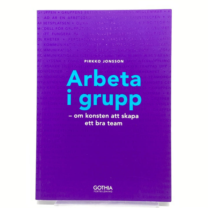 Arbeta i grupp bok av Pirkko Jonsson - Homy Secondhand Online