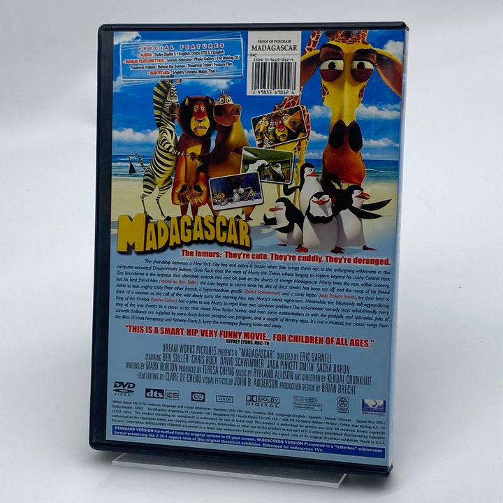 Madagascar DVD barnfilm i widescreen edition - Homy Secondhand Online