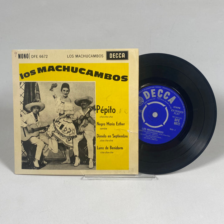 Retro Vinylskiva Los Machucambos Decca Vintage