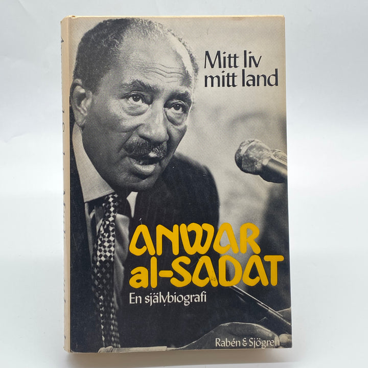 Anwar al-Sadat självbiografi bok vintage