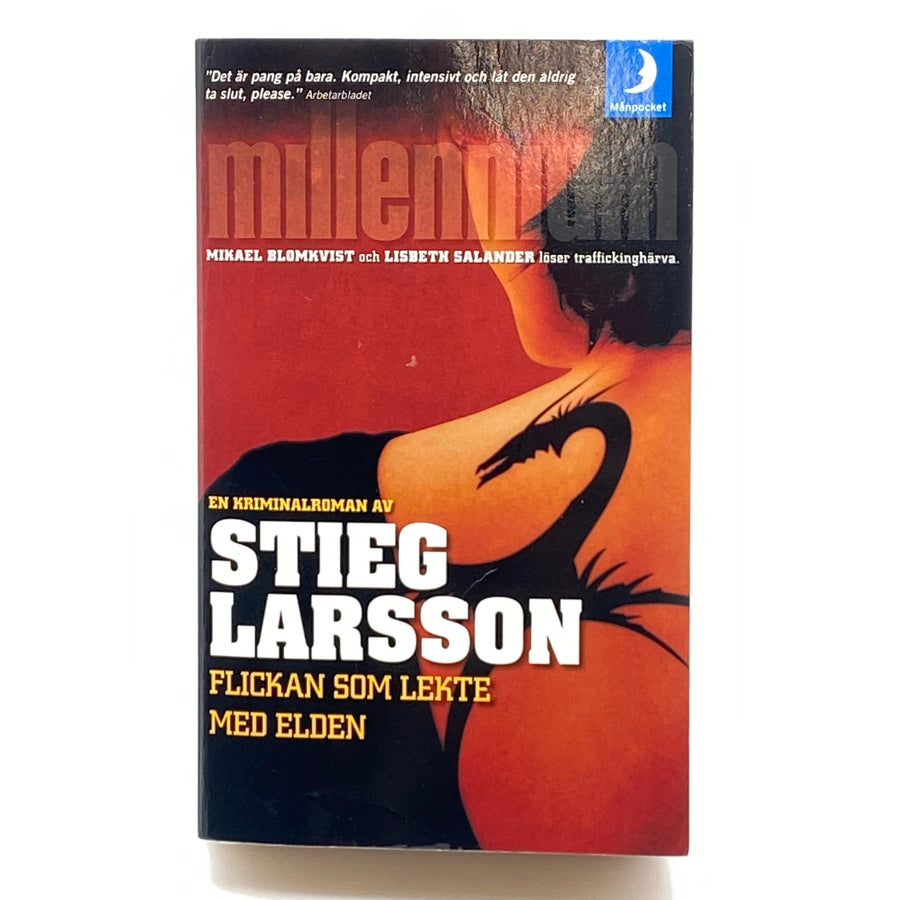Stieg Larsson Flickan som lekte med elden Pocket - Homy Secondhand Online