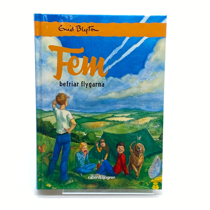 Enid Blyton Fem befriar flygarna bok