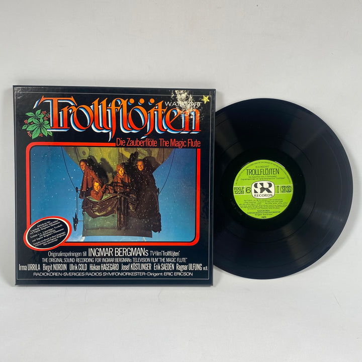 Klassisk vinyl "Trollflöjten" av Ingmar Bergman
