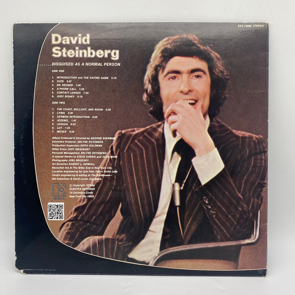 David Steinberg Vinyl – Komiskt Album från 1970 - talet - Homy Secondhand Online