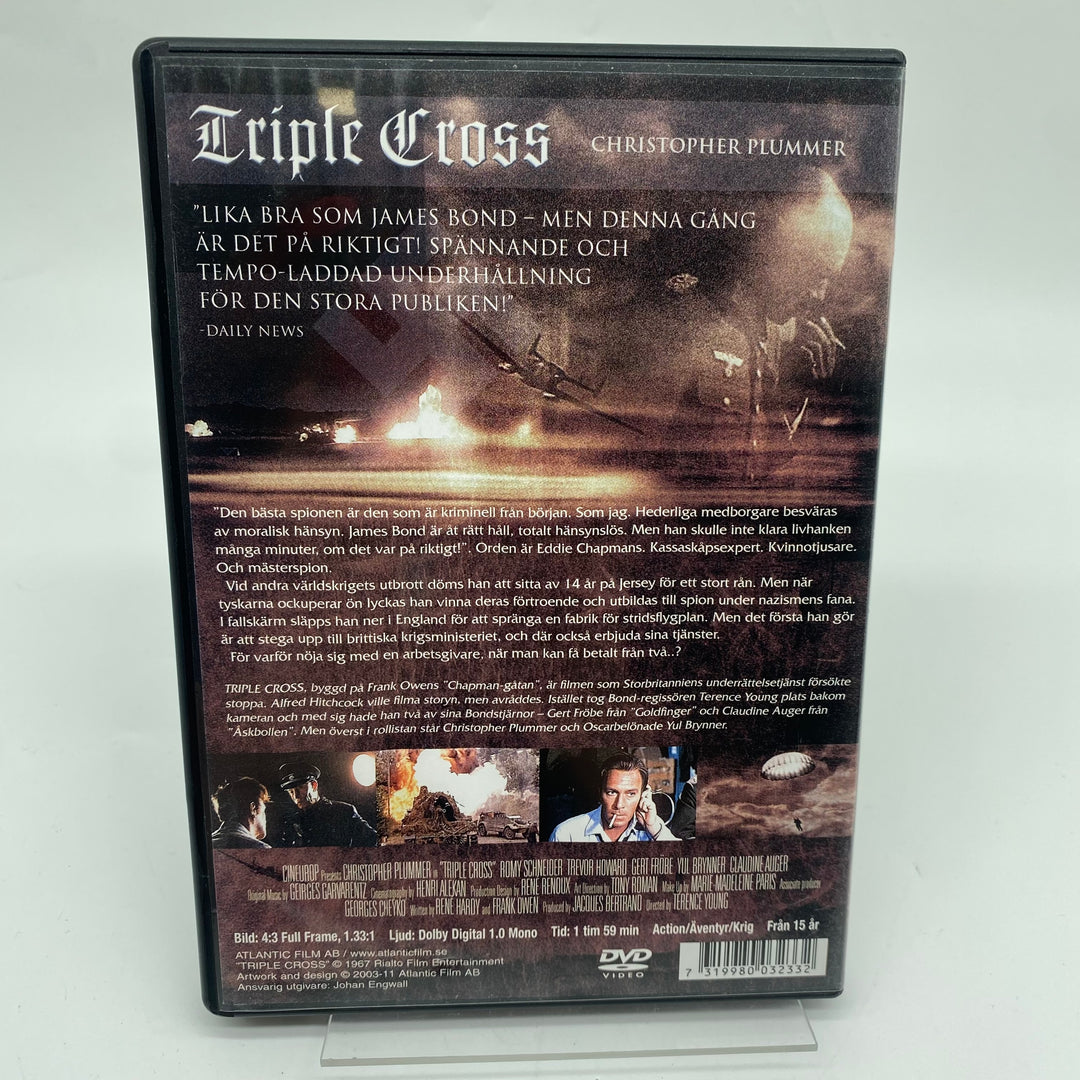 DVD Triple Cross Klassisk Spionthriller 1960-talet