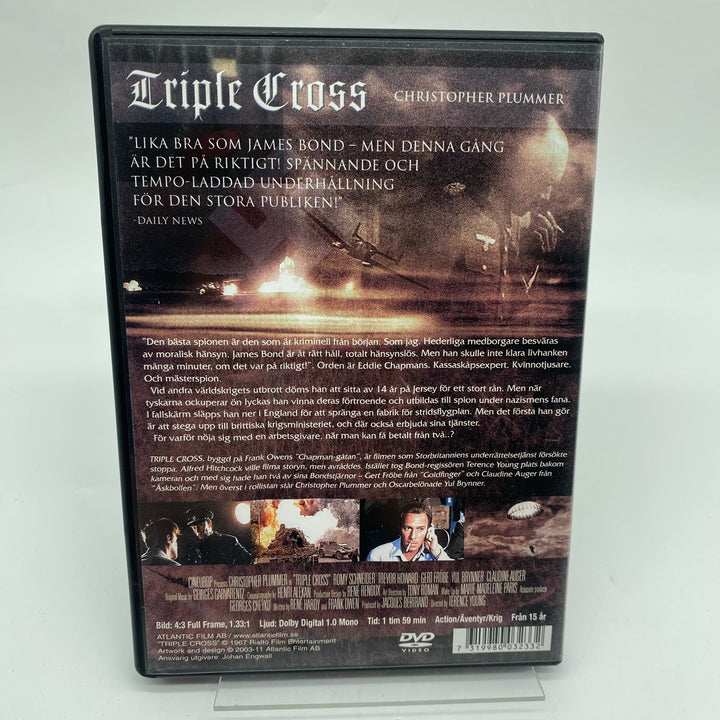 DVD Triple Cross Klassisk Spionthriller 1960-talet
