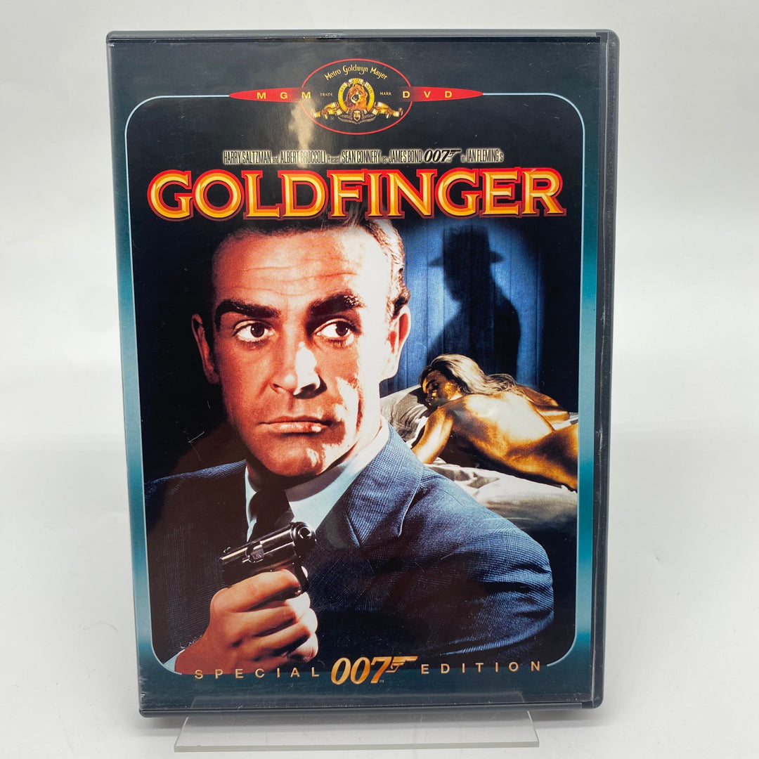 James Bond Goldfinger DVD-klassiker Retro