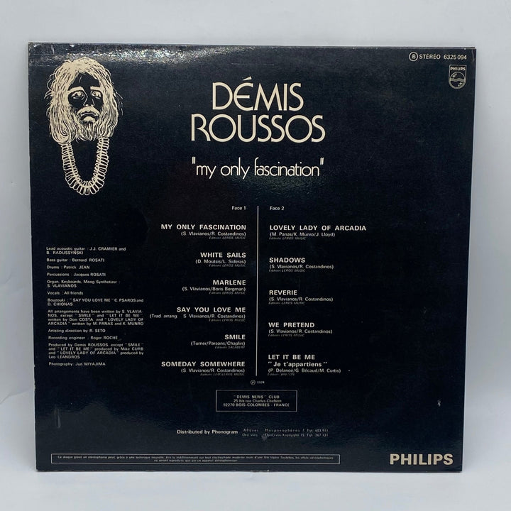 Demis Roussos vinylskiva My Only Fascination - Homy Secondhand Online