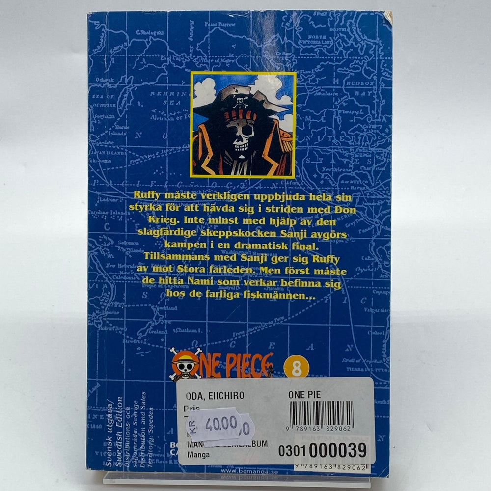 One Piece Manga Band 8 på svenska - Homy Secondhand Online