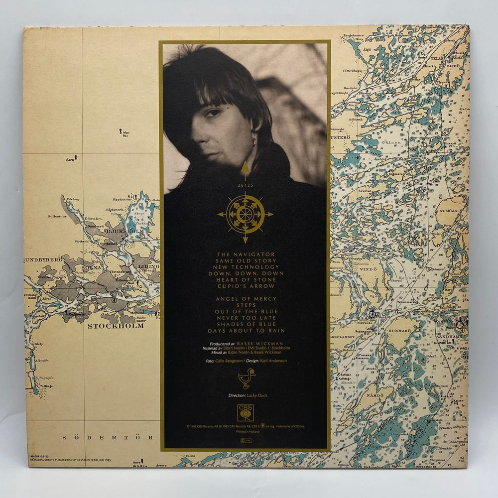 Bas Wickman Navigator Vinylskiva 1981 - Homy Secondhand Online