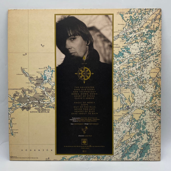 Bas Wickman Navigator Vinylskiva 1981 - Homy Secondhand Online
