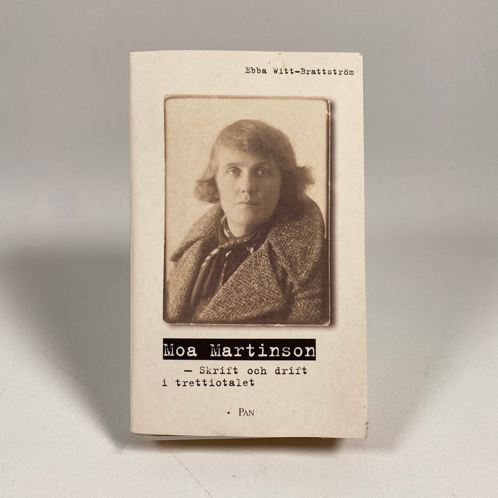 Moa Martinson: Biografi av Ebba Witt - Brattström - Homy Secondhand Online